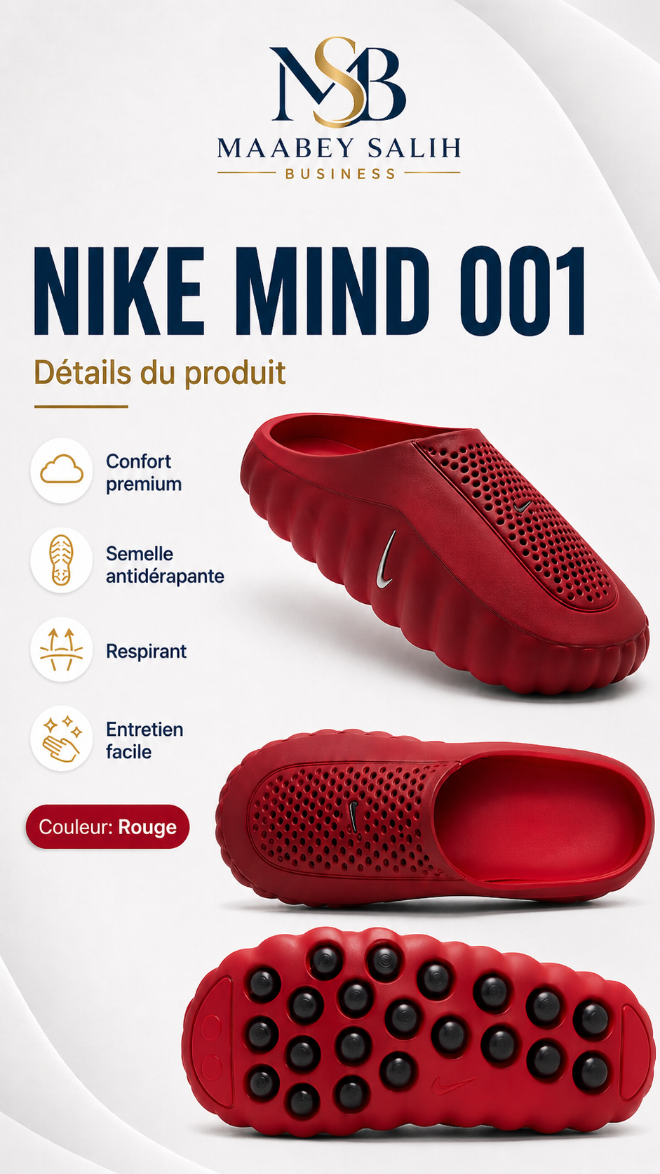 Nike Mind 001 — Confort Premium