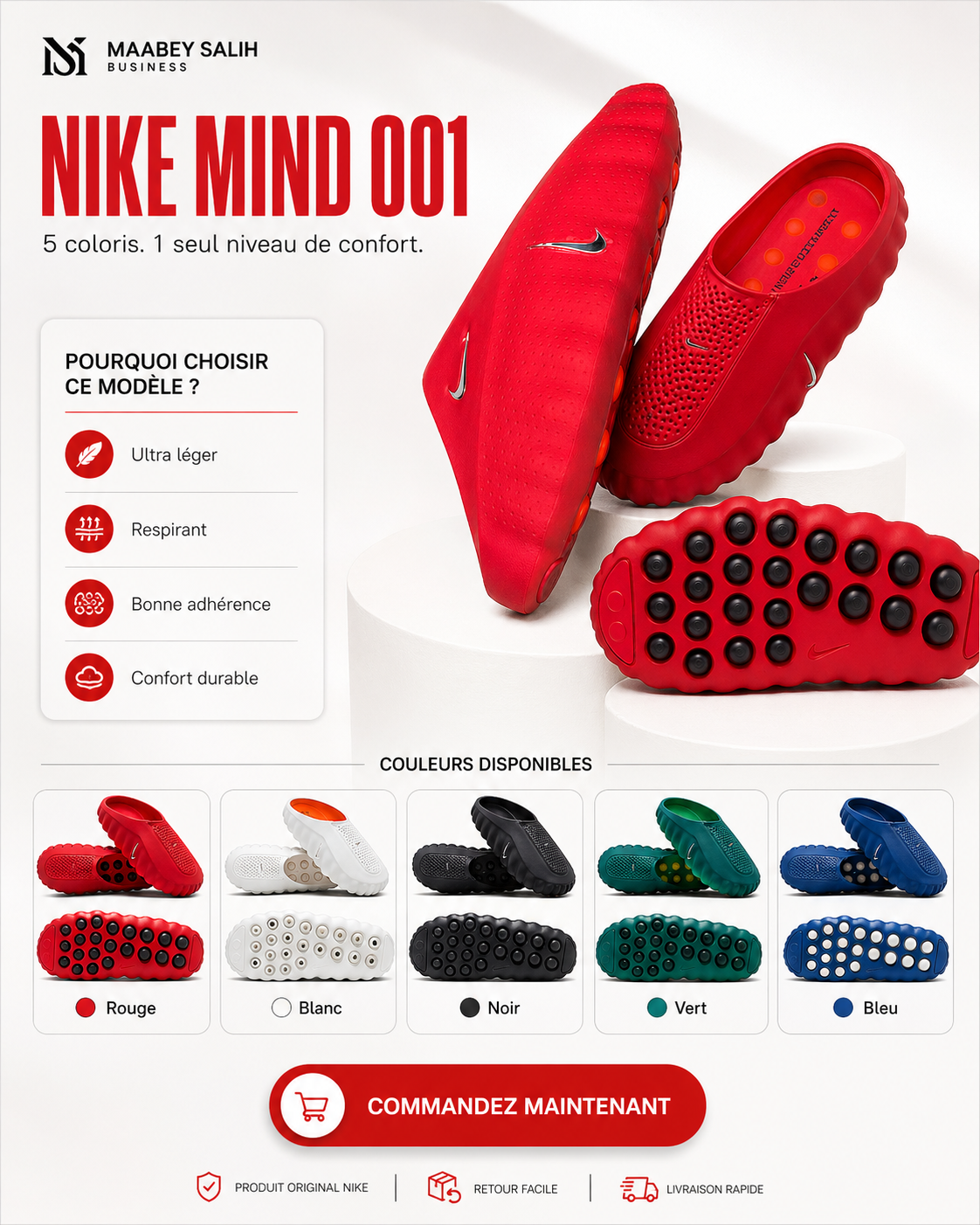Nike Mind 001 — Confort Premium