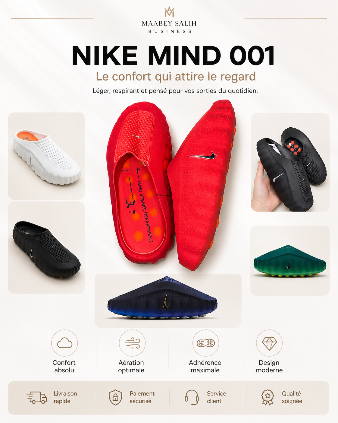 Nike Mind 001 — Confort Premium
